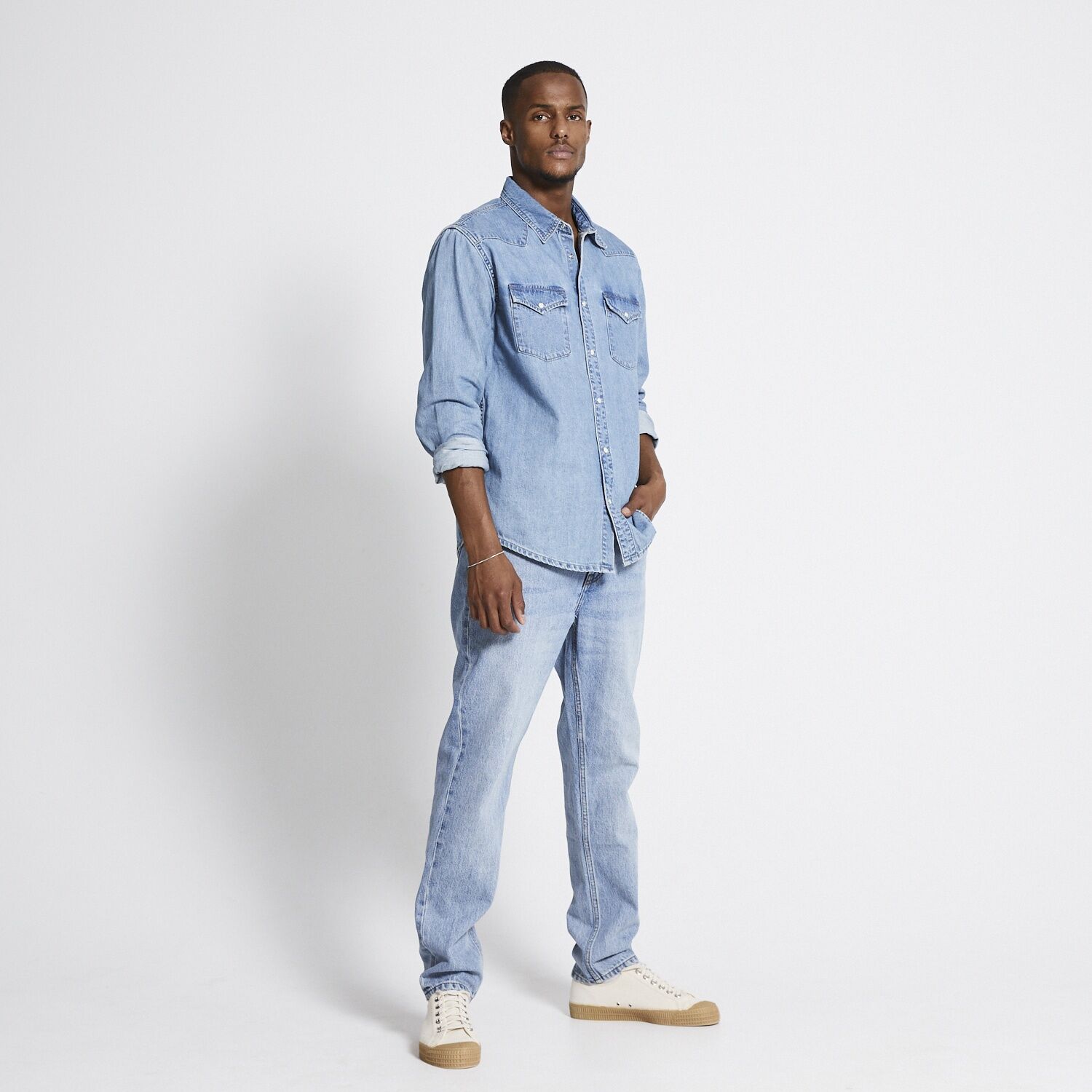 Jeansskjorta "Clint" - Image 4